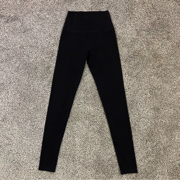 aerie Chill High Waisted Legging in True Black - size Small Long - Picture 1 of 7